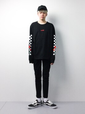 まっこいさん（メンズ・178cm）の春コーディネート