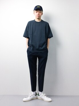 まっこいさん（メンズ・178cm）の春コーディネート