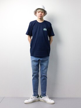 まっこいさん（メンズ・178cm）の春コーディネート