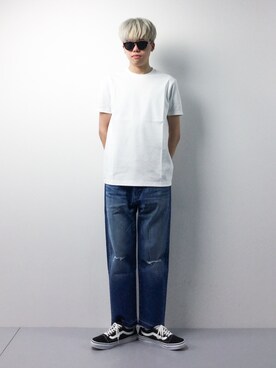 まっこいさん（メンズ・178cm）の春コーディネート