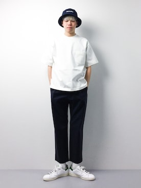 まっこいさん（メンズ・178cm）の春コーディネート