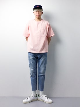 まっこいさん（メンズ・178cm）の春コーディネート