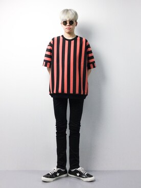 まっこいさん（メンズ・178cm）の春コーディネート