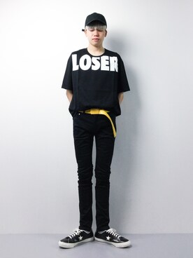 まっこいさん（メンズ・178cm）の春コーディネート