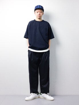 まっこいさん（メンズ・178cm）の春コーディネート