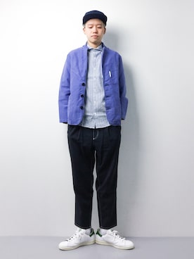 まっこいさん（メンズ・178cm）の春コーディネート