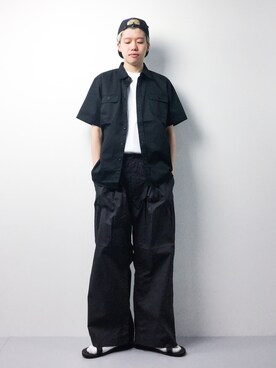 「MACKINTOSH PHILOSOPHY（ﾏｯｷﾝﾄｯｼｭ ﾌｨﾛｿﾌｨｰ）のアイテム」を使った、まっこいさん（メンズ・178cm）の春コーディネート