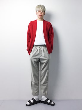 「MACKINTOSH PHILOSOPHY（ﾏｯｷﾝﾄｯｼｭ ﾌｨﾛｿﾌｨｰ）のアイテム」を使った、まっこいさん（メンズ・178cm）の春コーディネート