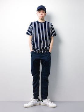 「MACKINTOSH PHILOSOPHY（ﾏｯｷﾝﾄｯｼｭ ﾌｨﾛｿﾌｨｰ）のアイテム」を使った、まっこいさん（メンズ・178cm）の春コーディネート