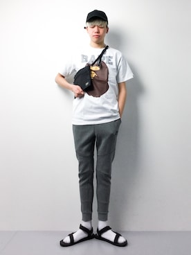 まっこいさん(メンズ・178cm)の春コーディネート