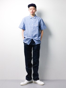 まっこいさん(メンズ・178cm)の春コーディネート