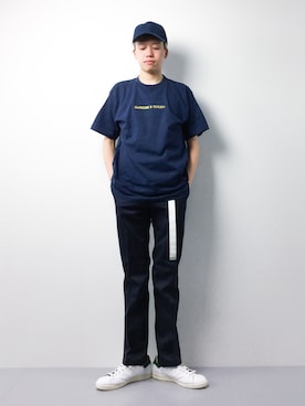 まっこいさん（メンズ・178cm）の春コーディネート