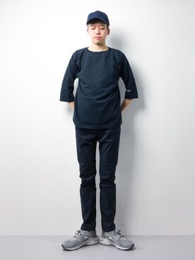 まっこいさん(メンズ・178cm)の春コーディネート