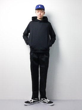 「A BATHING APE（アベイシングエイプ）のアイテム（キャップ）」を使った、まっこいさん（メンズ・178cm）の春コーディネート