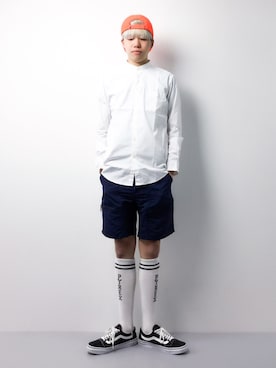 「FJALL RAVEN （フェールラーベン）のアイテム（キャップ）」を使った、まっこいさん（メンズ・178cm）の春コーディネート