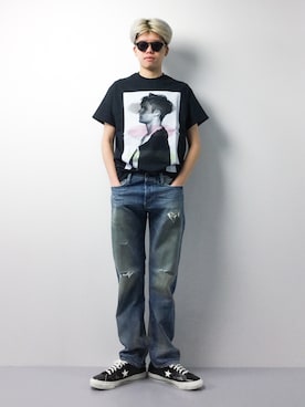 まっこいさん(メンズ・178cm)の春コーディネート