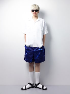 「ability（アビリティ）のアイテム」を使った、まっこいさん（メンズ・178cm）の春コーディネート