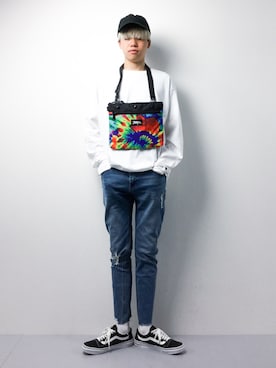 まっこいさん（メンズ・178cm）の春コーディネート