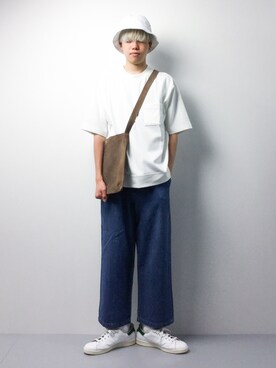 まっこいさん（メンズ・178cm）の春コーディネート