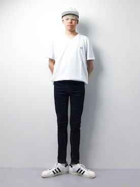 まっこいさん(メンズ・178cm)の春コーディネート