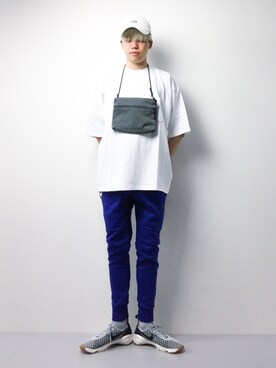 「Dickies（ディッキーズ）のアイテム（帽子）」を使った、まっこいさん（メンズ・178cm）の春コーディネート
