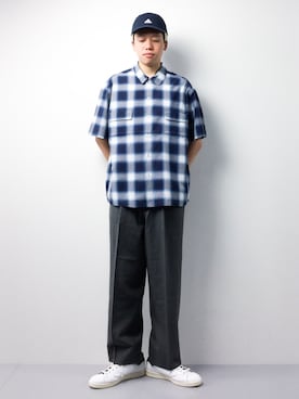 まっこいさん(メンズ・178cm)の春コーディネート