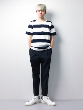 まっこいさん（メンズ・178cm）の春コーディネート