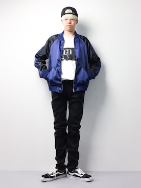 まっこいさん（メンズ・178cm）の春コーディネート