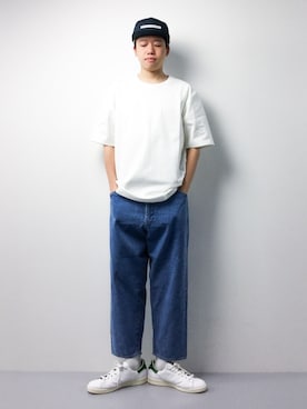 まっこいさん（メンズ・178cm）の春コーディネート