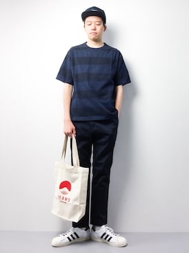 まっこいさん（メンズ・178cm）の春コーディネート