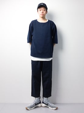 まっこいさん（メンズ・178cm）の春コーディネート