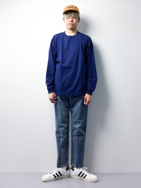 まっこいさん（メンズ・178cm）の春コーディネート