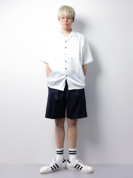 まっこいさん(メンズ・178cm)の春コーディネート