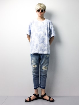 まっこいさん(メンズ・178cm)の春コーディネート