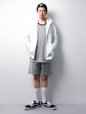 「green label relaxing（グリーンレーベルリラクシング）のアイテム（キャップ）」を使った、まっこいさん（メンズ・178cm）の春コーディネート