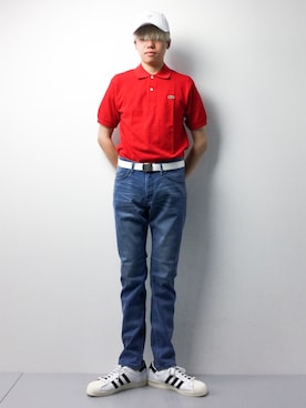 まっこいさん(メンズ・178cm)の春コーディネート