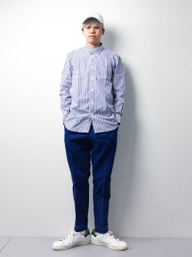 まっこいさん(メンズ・178cm)の春コーディネート