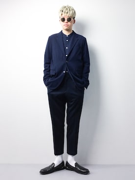 まっこいさん（メンズ・178cm）の春コーディネート