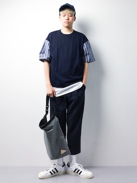 まっこいさん(メンズ・178cm)の夏コーディネート