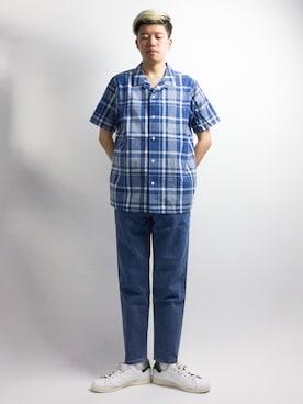 まっこいさん(メンズ・178cm)の夏コーディネート
