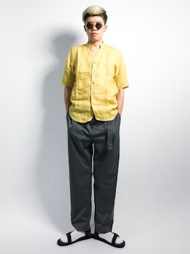 まっこいさん(メンズ・178cm)の夏コーディネート