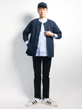 まっこいさん（メンズ・178cm）の夏コーディネート