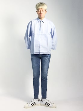 まっこいさん(メンズ・178cm)の夏コーディネート