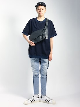 まっこいさん(メンズ・178cm)の夏コーディネート