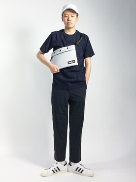 「FREAK'S STORE（フリークスストア）のアイテム（帽子）」を使った、まっこいさん（メンズ・178cm）の夏コーディネート