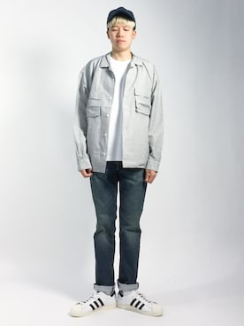 まっこいさん（メンズ・178cm）の夏コーディネート