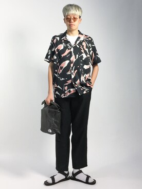 まっこいさん（メンズ・178cm）の夏コーディネート