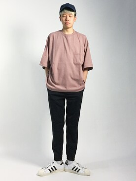 まっこいさん（メンズ・178cm）の夏コーディネート