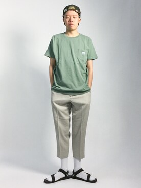 まっこいさん（メンズ・178cm）の夏コーディネート