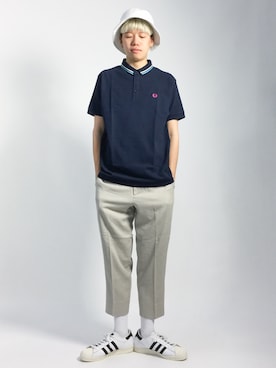 まっこいさん（メンズ・178cm）の夏コーディネート